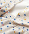 Conjunto de 3 prendas con estampado de estrellas multicolores de bebé niña de lana y algodón orgánico beige MONTELIMAR/blanco MULTICO